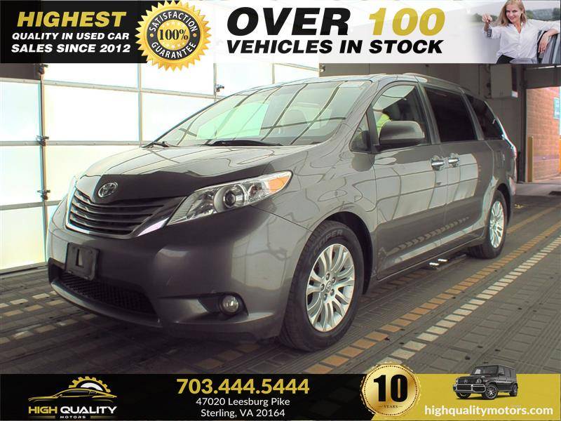 2017 Toyota Sienna XLE — Minivan — 144,754 mi — Sterling, VA