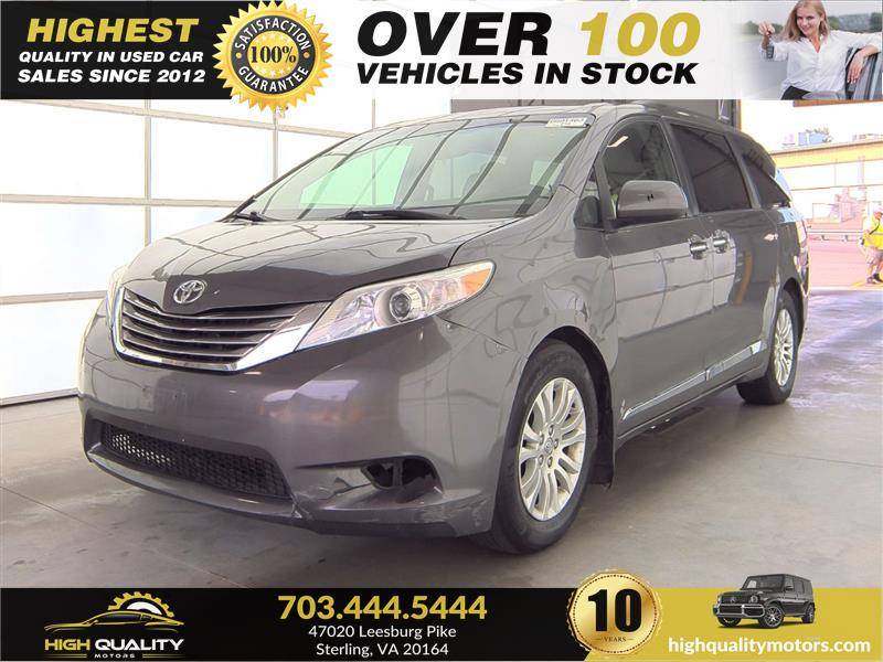 2017 Toyota Sienna L — Minivan — 142,926 mi — Sterling, VA
