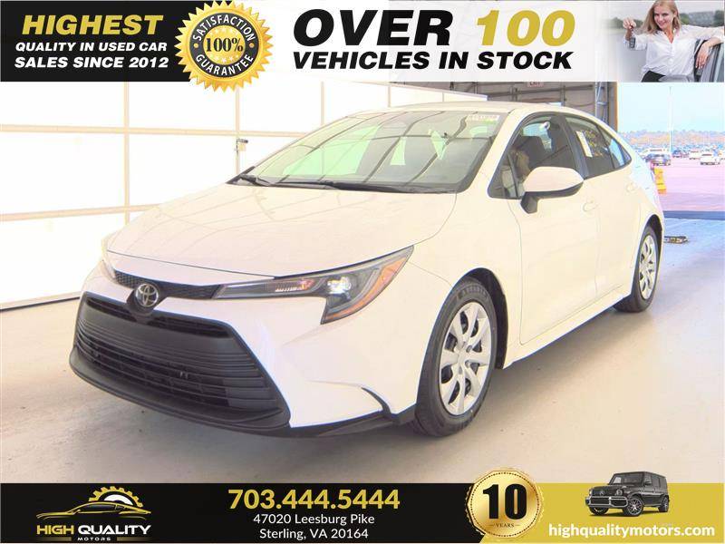 2024 Toyota Corolla LE — Sedan — 34,923 mi — Sterling, VA
