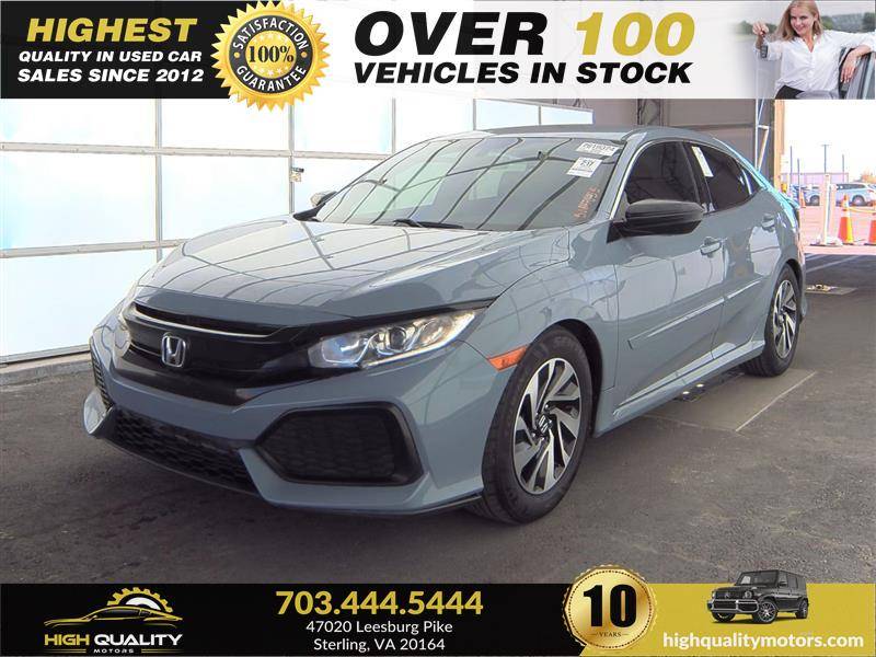 2018 Honda Civic LX — Hatchback — 121,523 mi — Sterling, VA