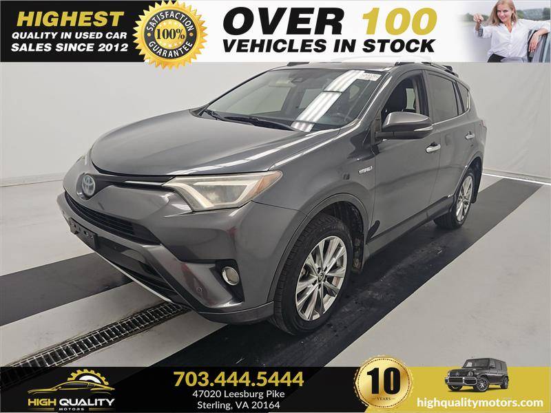 2017 Toyota RAV4 Hybrid Limited — SUV — 107,399 mi — Sterling, VA
