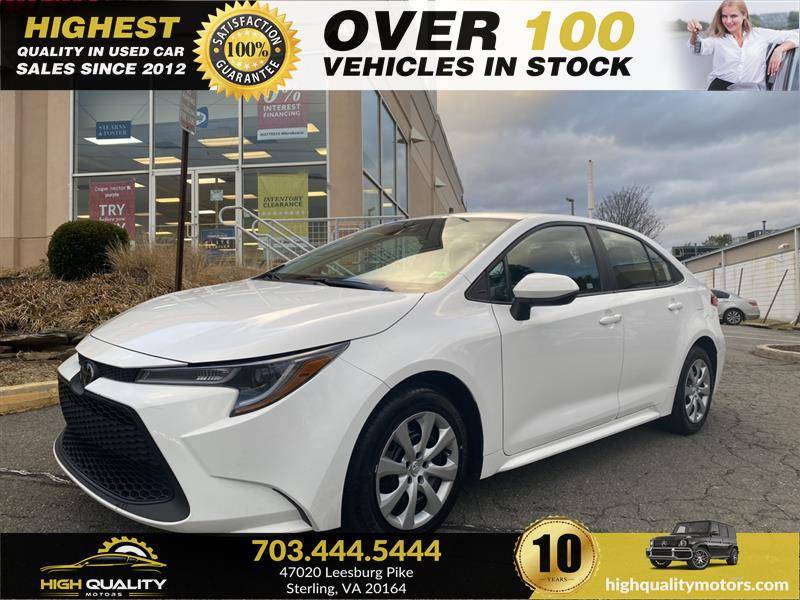2022 Toyota Corolla LE — Sedan — 48,498 mi — Sterling, VA