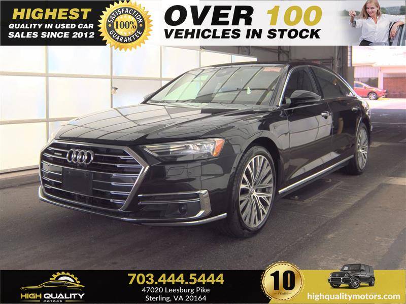 2019 Audi A8 L — Sedan — 67,892 mi — Sterling, VA