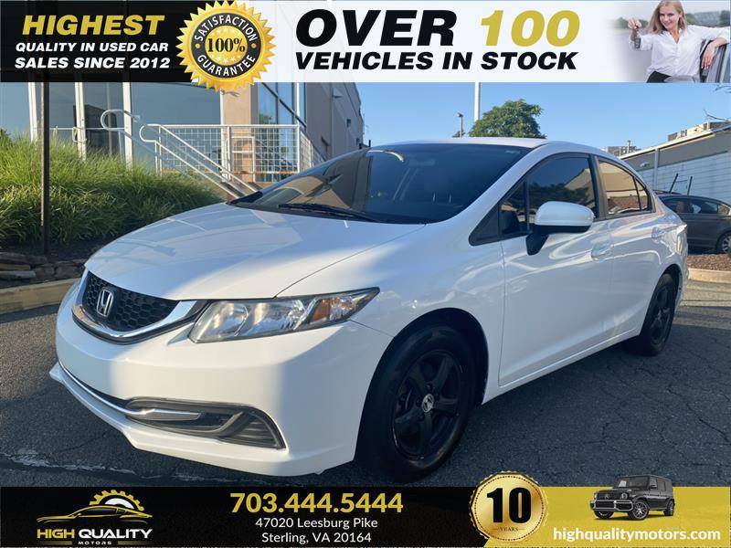 2015 Honda Civic SE — Sedan — 104,193 mi — Sterling, VA