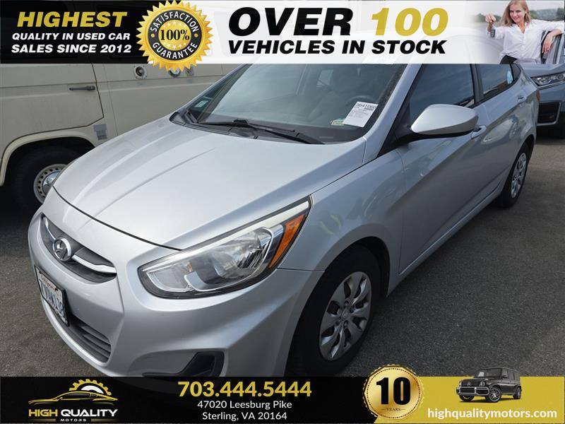 2016 Hyundai Accent SE — Sedan — 98,311 mi — Sterling, VA