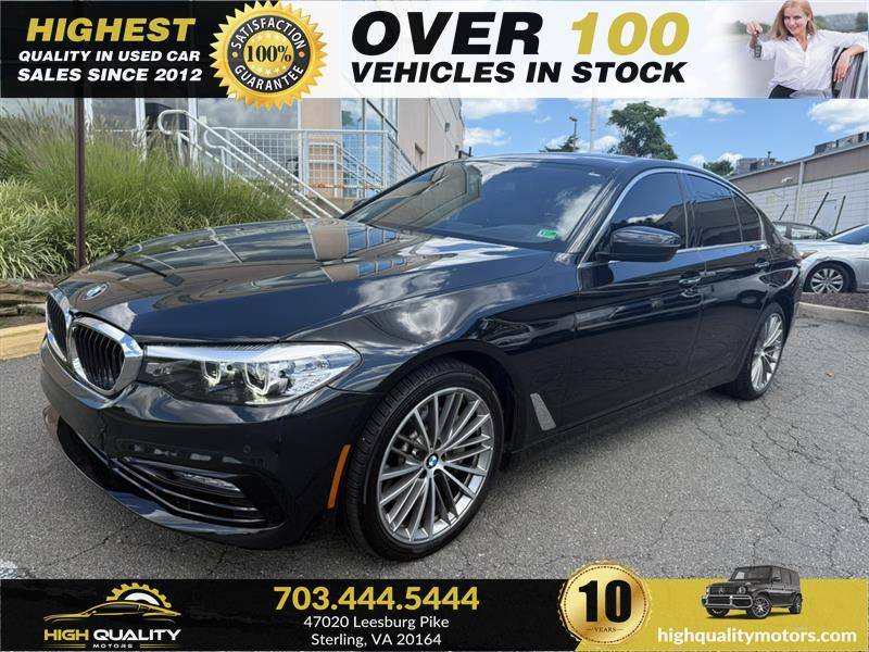 2018 BMW 5 Series 530i — Sedan — 84,181 mi — Sterling, VA