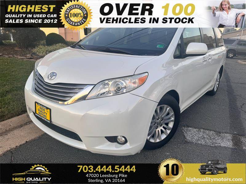 2017 Toyota Sienna XLE Premium — Minivan — 116,767 mi — Sterling, VA