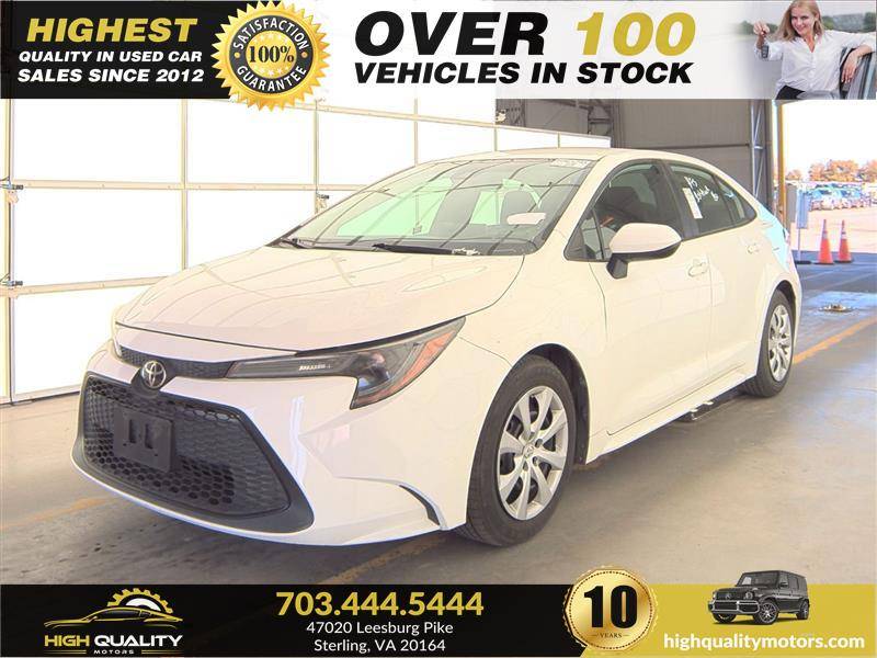 2021 Toyota Corolla LE — Sedan — 65,894 mi — Sterling, VA