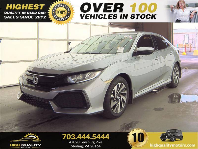 2017 Honda Civic LX — Hatchback — 102,937 mi — Sterling, VA