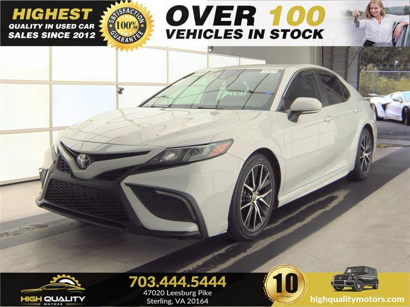 2022 Toyota Camry SE — Sedan — 119,948 mi — Sterling, VA
