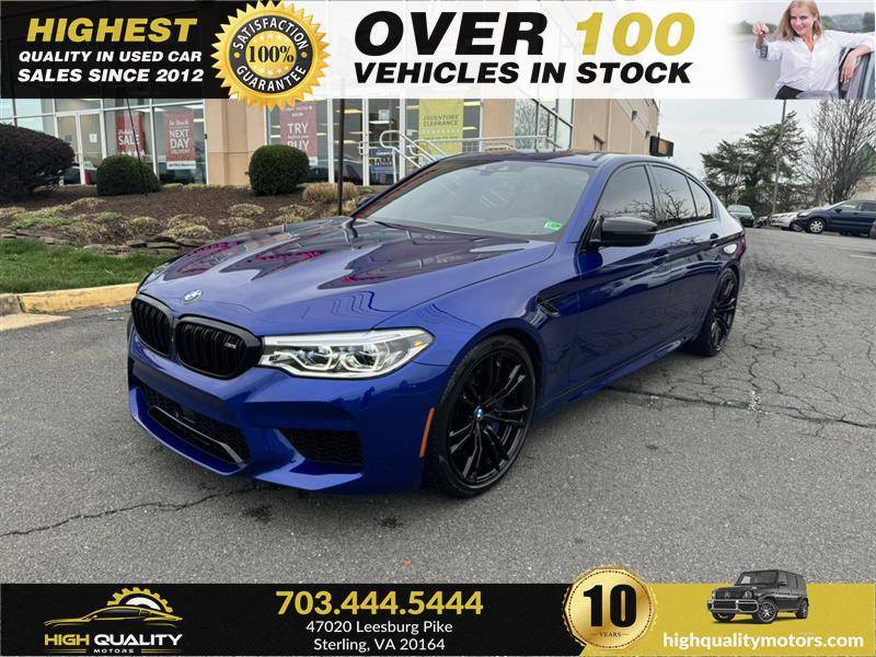 2019 BMW M5 Competition — Sedan — 18,851 mi — Sterling, VA