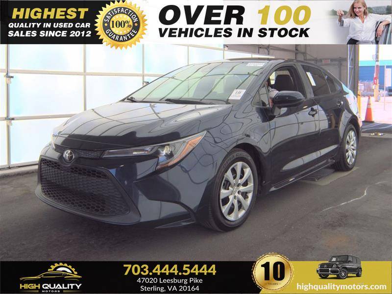 2021 Toyota Corolla LE — Sedan — 61,889 mi — Sterling, VA