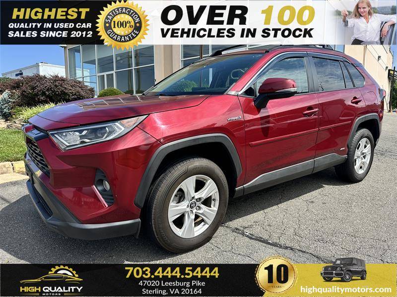 2021 Toyota RAV4 Hybrid XLE — SUV — 153,476 mi — Sterling, VA