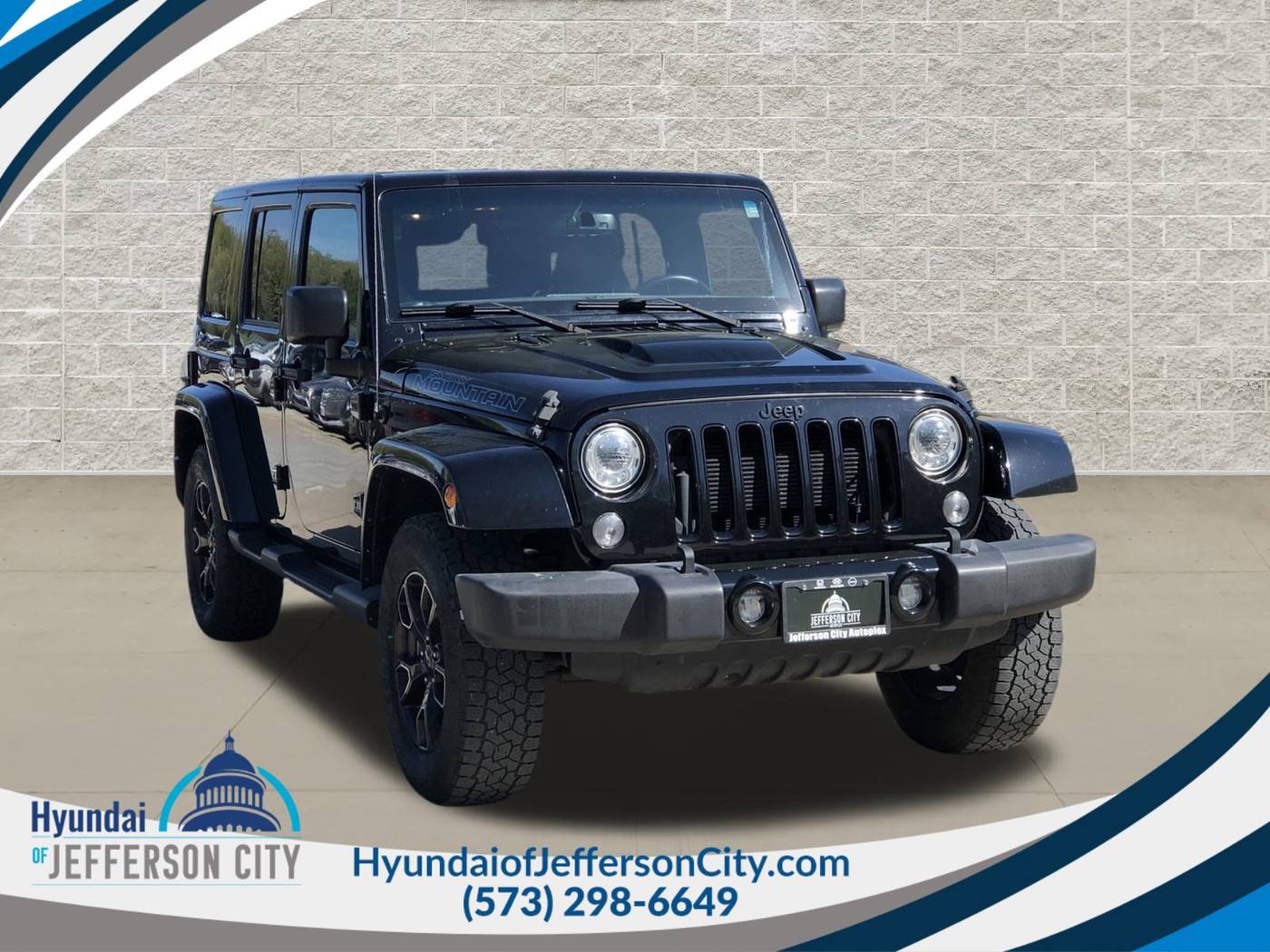 2017 Jeep Wrangler Smoky Mountain — SUV — 103,033 mi — Jefferson City, MO
