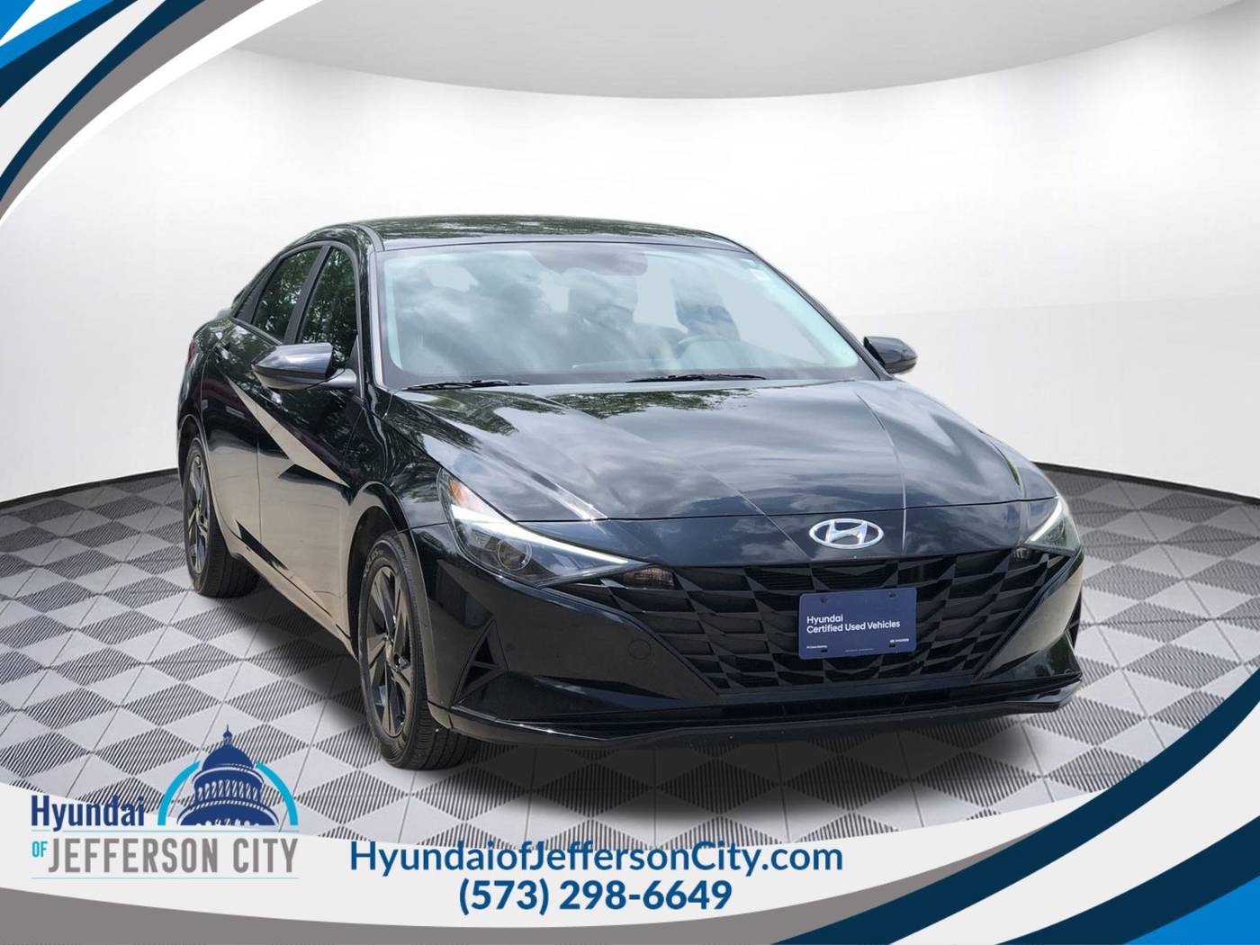 2023 Hyundai Elantra Hybrid Blue — Sedan — 37,079 mi — Jefferson City, MO
