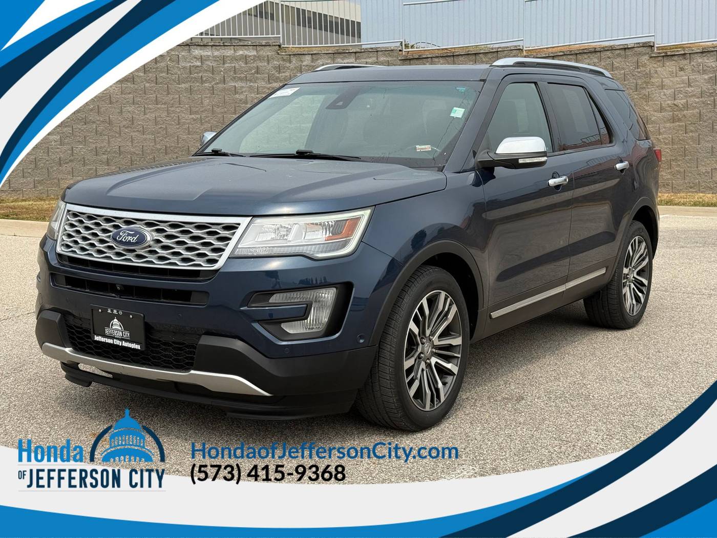 2017 Ford Explorer Platinum — SUV — 68,585 mi — Jefferson City, MO