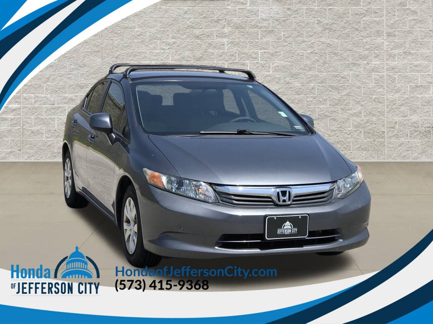 2012 Honda Civic LX — Sedan — 158,206 mi — Jefferson City, MO