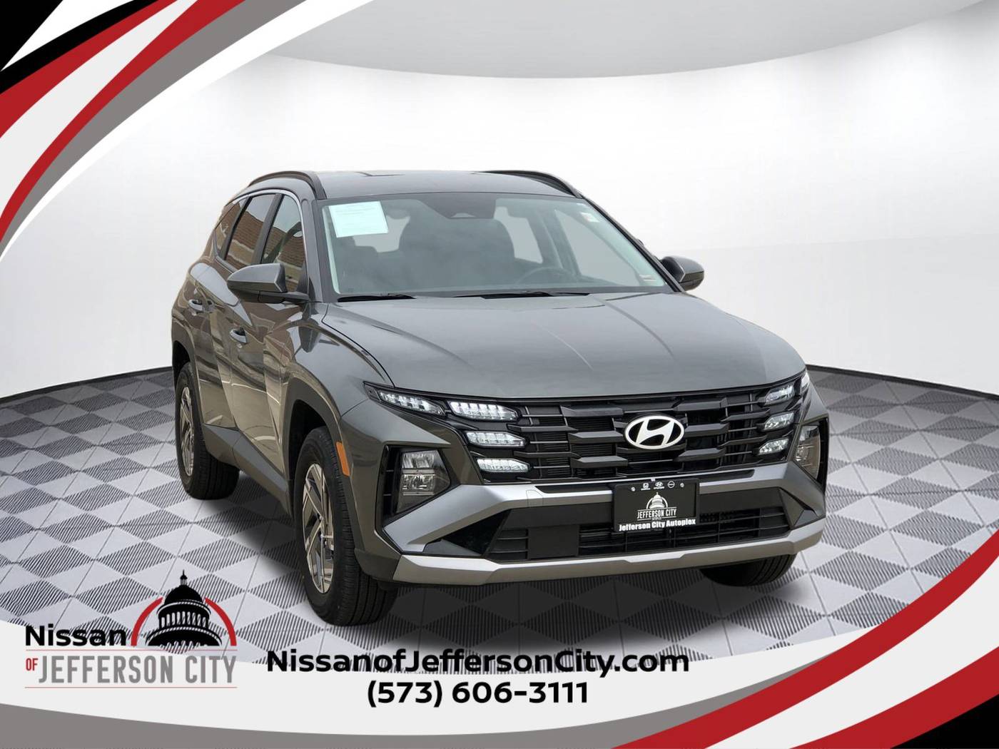 2025 Hyundai Tucson Hybrid Blue — SUV — 2,740 mi — Jefferson City, MO