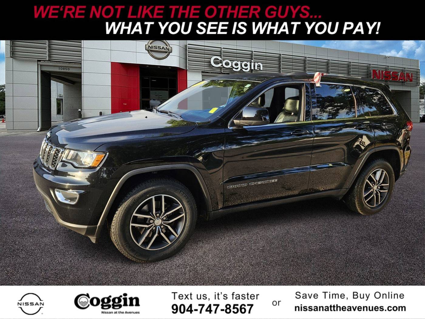 2018 Jeep Grand Cherokee Laredo — SUV — 95,769 mi — Jacksonville, FL