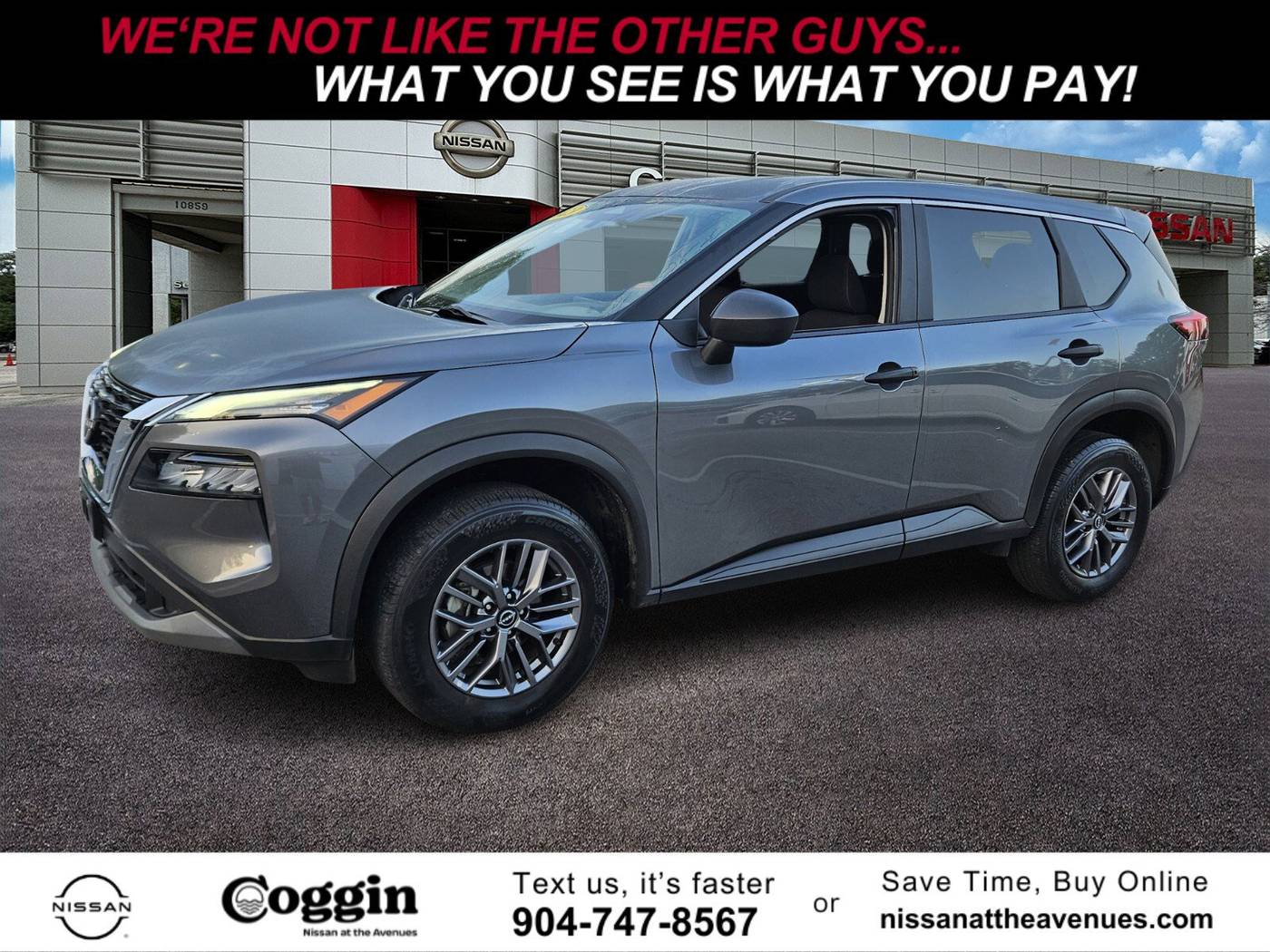 2023 Nissan Rogue S — SUV — 42,265 mi — Jacksonville, FL