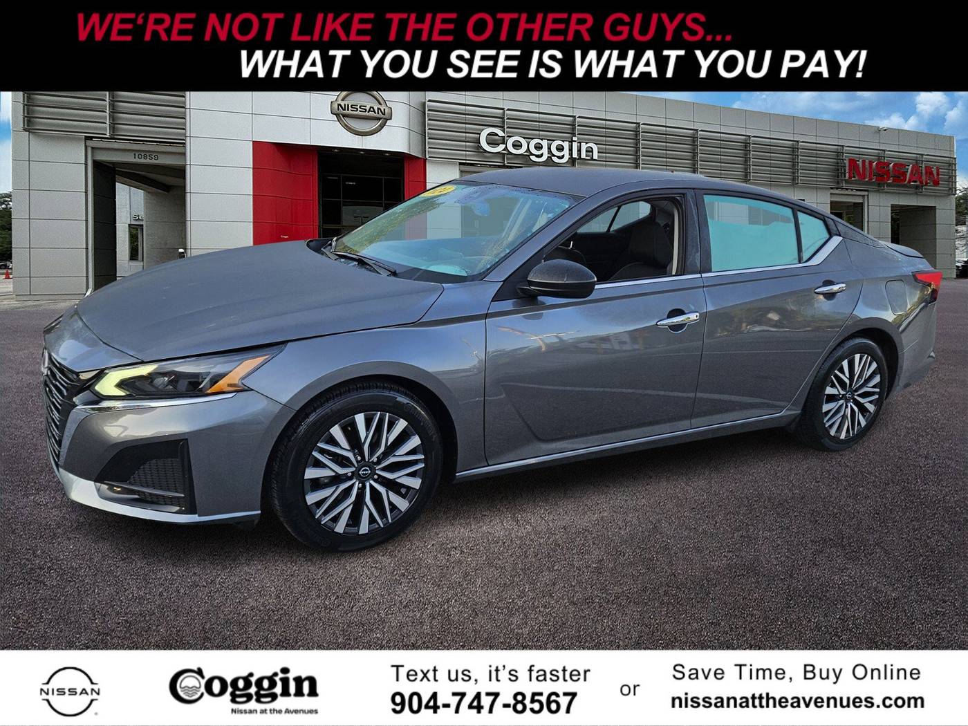 2024 Nissan Altima SV — Sedan — 34,858 mi — Jacksonville, FL