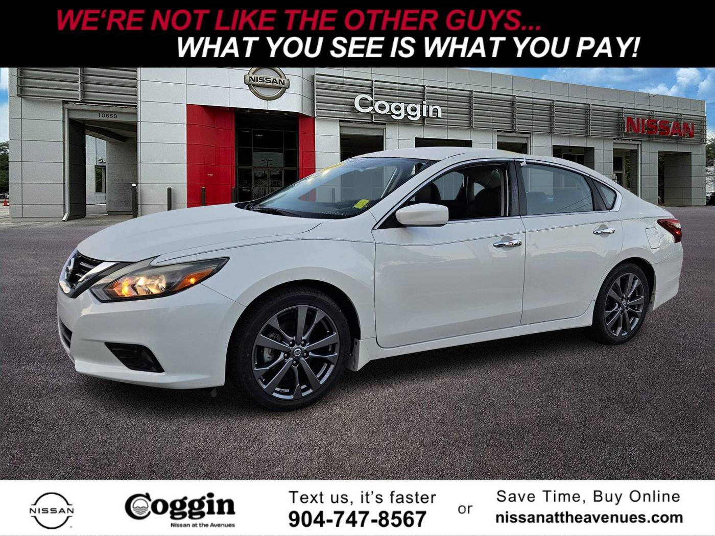 2018 Nissan Altima 2.5 SR — Sedan — 30,446 mi — Jacksonville, FL