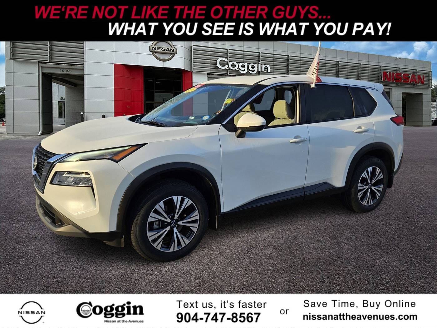 2022 Nissan Rogue SV — SUV — 37,688 mi — Jacksonville, FL