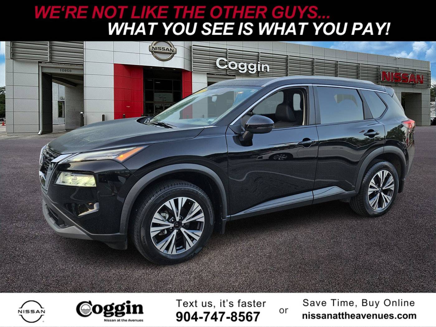 2023 Nissan Rogue SV — SUV — 57,492 mi — Jacksonville, FL
