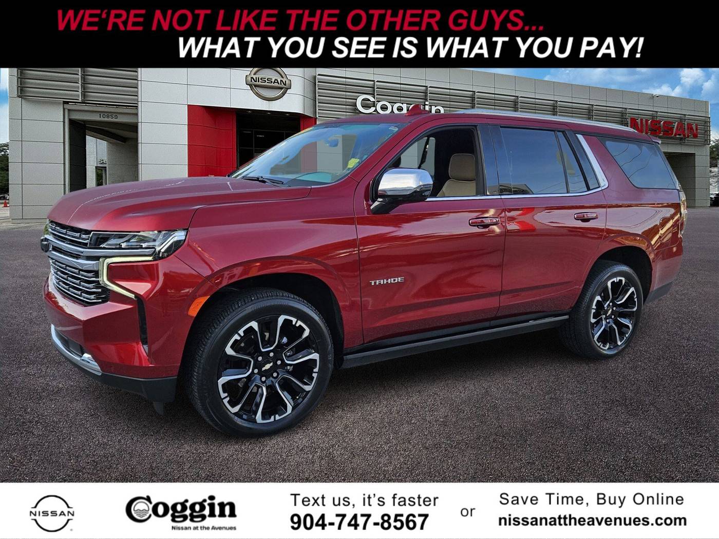 2023 Chevrolet Tahoe Premier — SUV — 23,011 mi — Jacksonville, FL