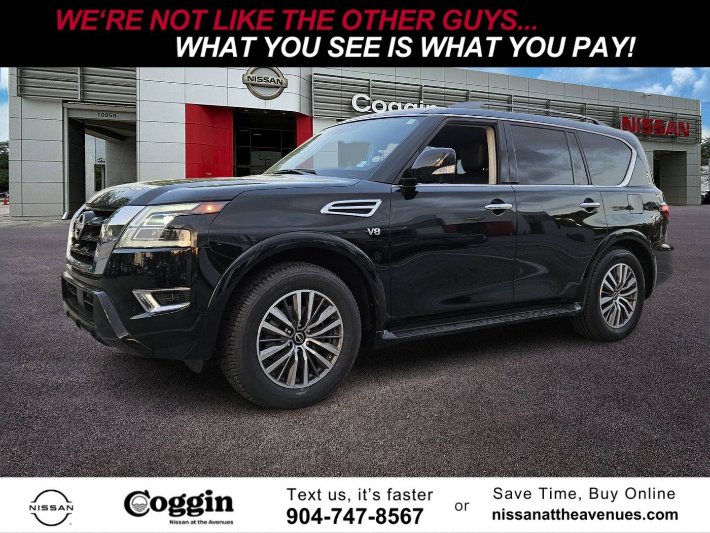 2022 Nissan Armada SL — SUV — 58,591 mi — Jacksonville, FL