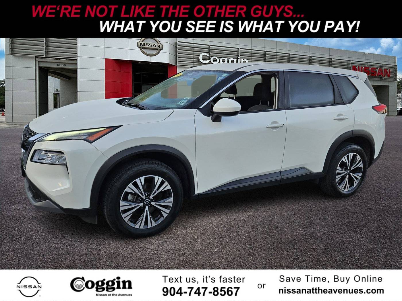 2023 Nissan Rogue SV — SUV — 51,866 mi — Jacksonville, FL