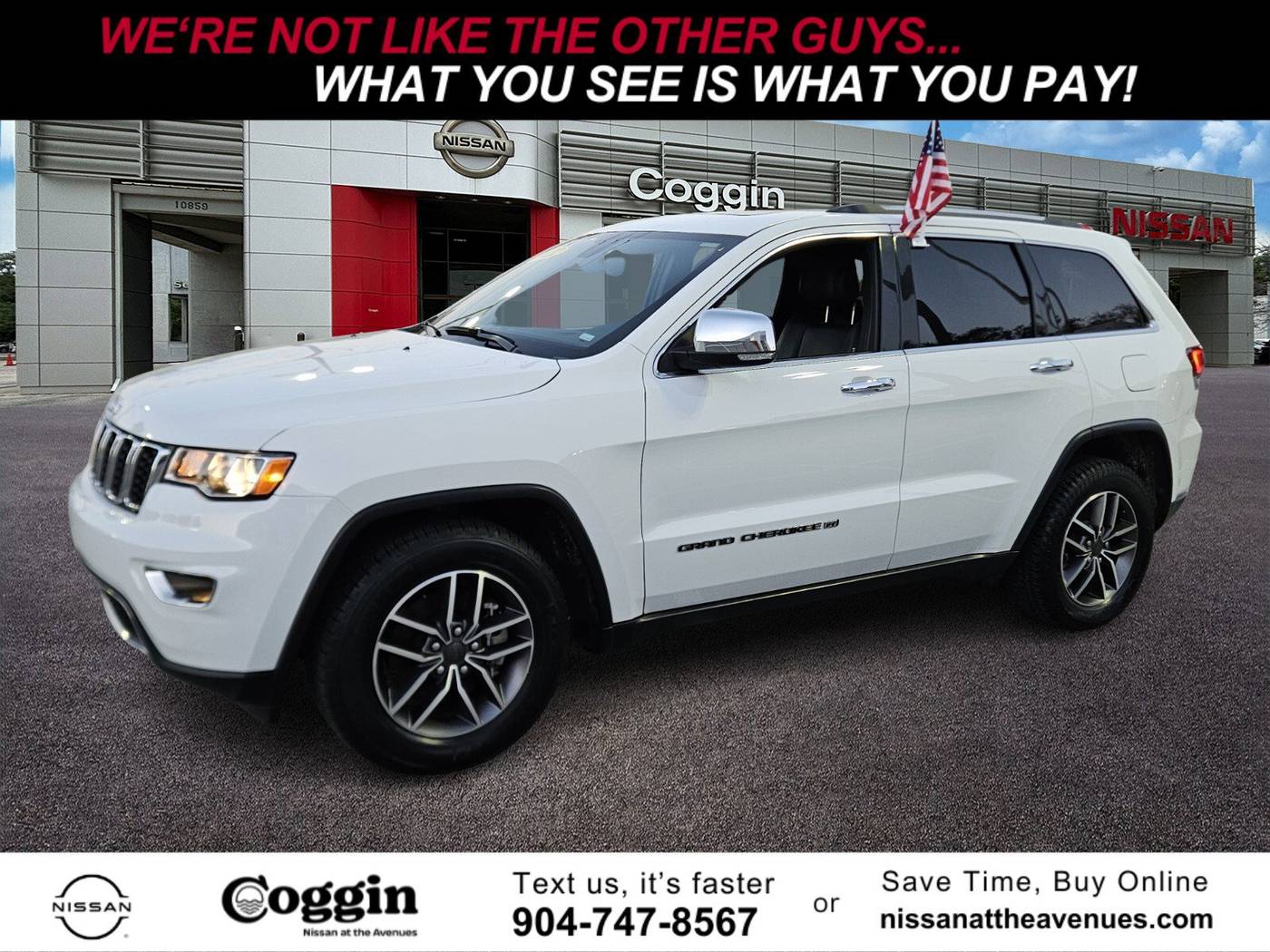 2022 Jeep Grand Cherokee WK Limited — SUV — 59,203 mi — Jacksonville, FL