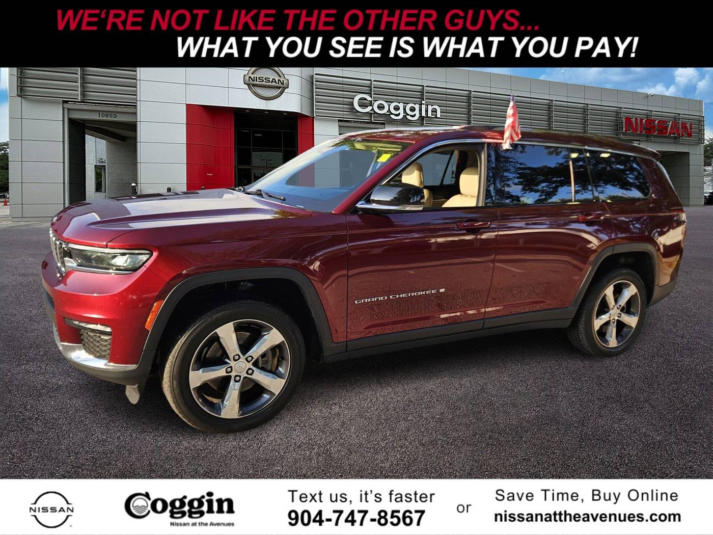 2021 Jeep Grand Cherokee Limited — SUV — 60,724 mi — Jacksonville, FL