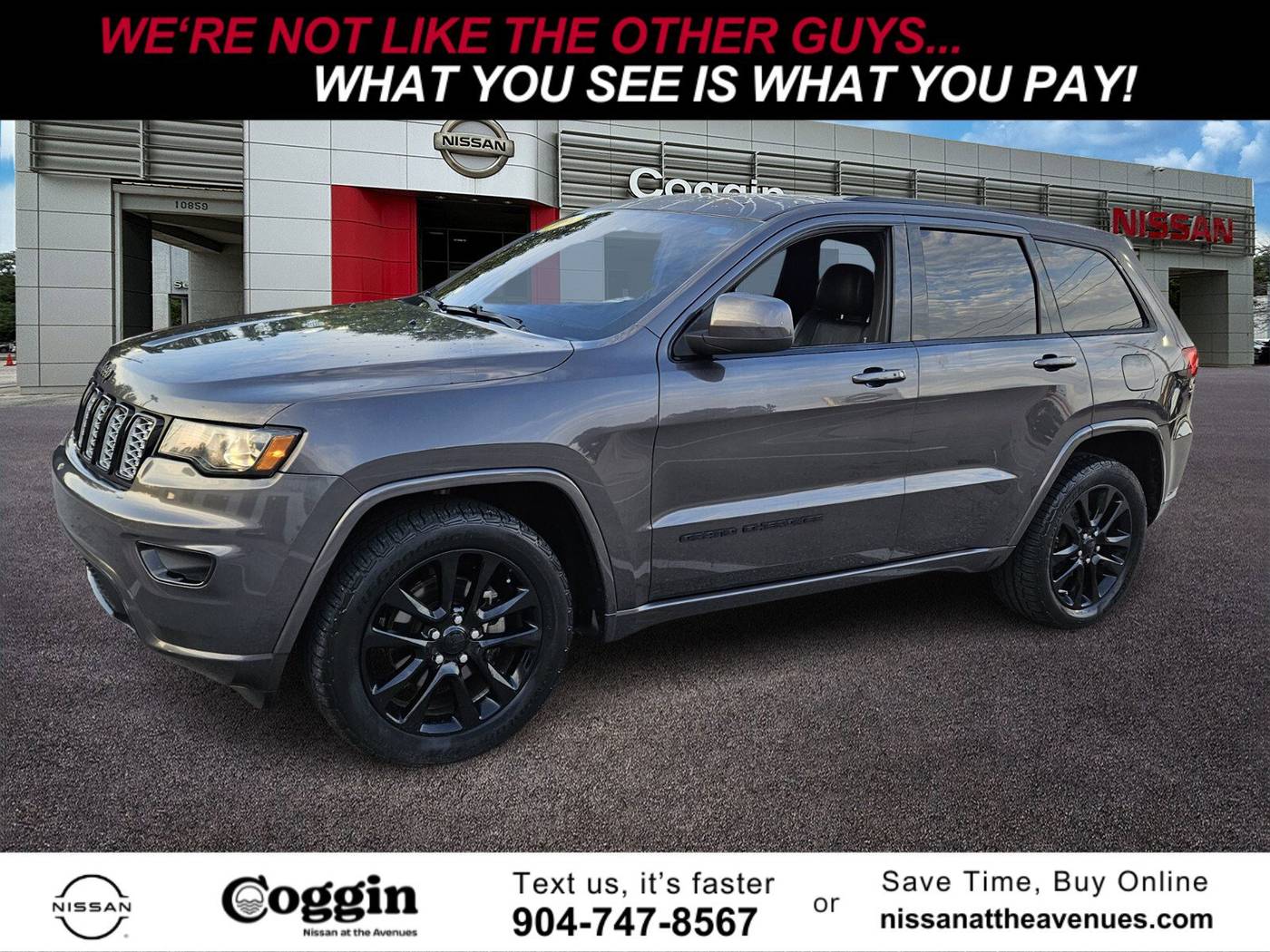 2018 Jeep Grand Cherokee Altitude — SUV — 107,406 mi — Jacksonville, FL