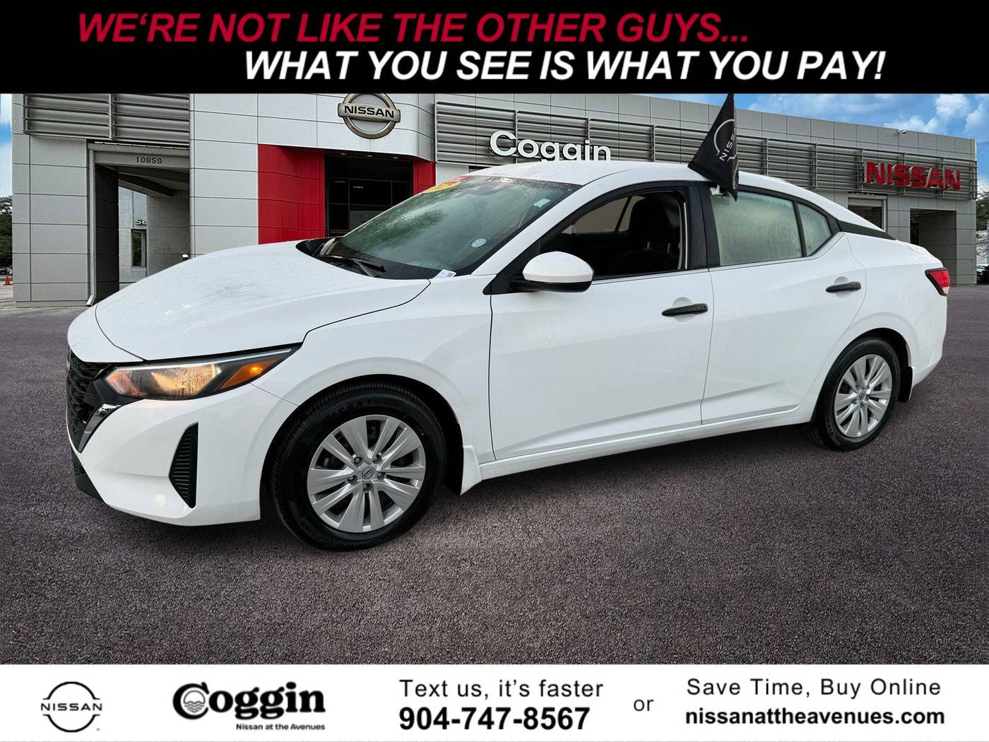 2025 Nissan Sentra S — Sedan — 2,125 mi — Jacksonville, FL