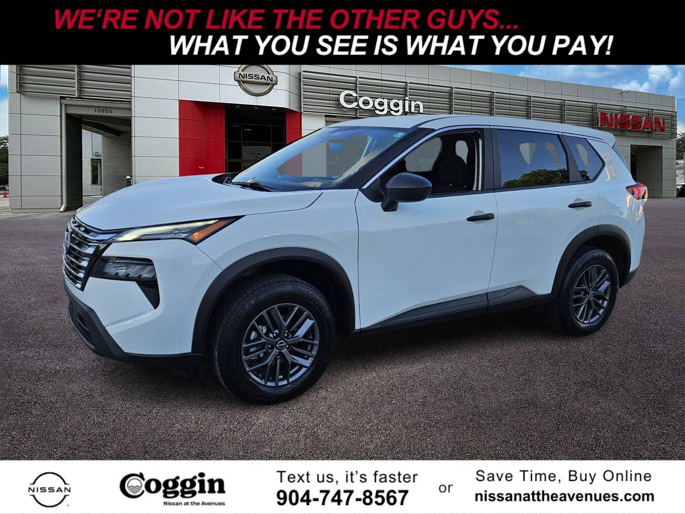 2024 Nissan Rogue S — SUV — 46,336 mi — Jacksonville, FL
