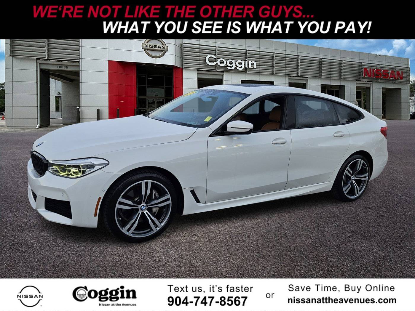 2019 BMW 6 Series 640i — Hatchback — 91,492 mi — Jacksonville, FL