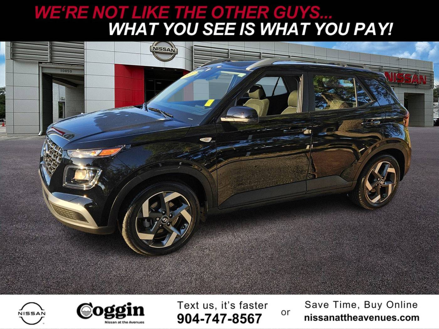 2021 Hyundai Venue SEL — SUV — 9,133 mi — Jacksonville, FL