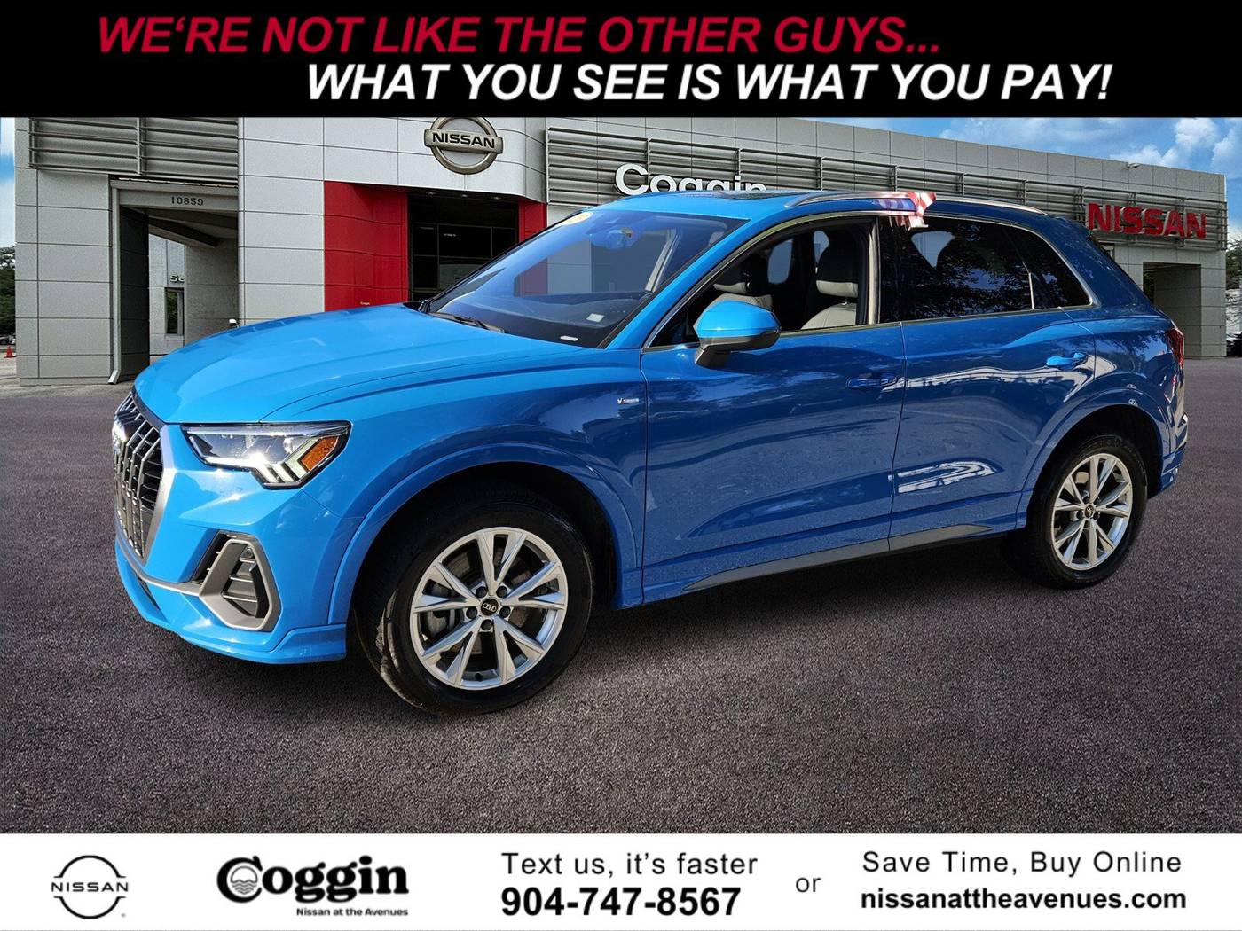 2023 Audi Q3 S line Premium — SUV — 48,089 mi — Jacksonville, FL