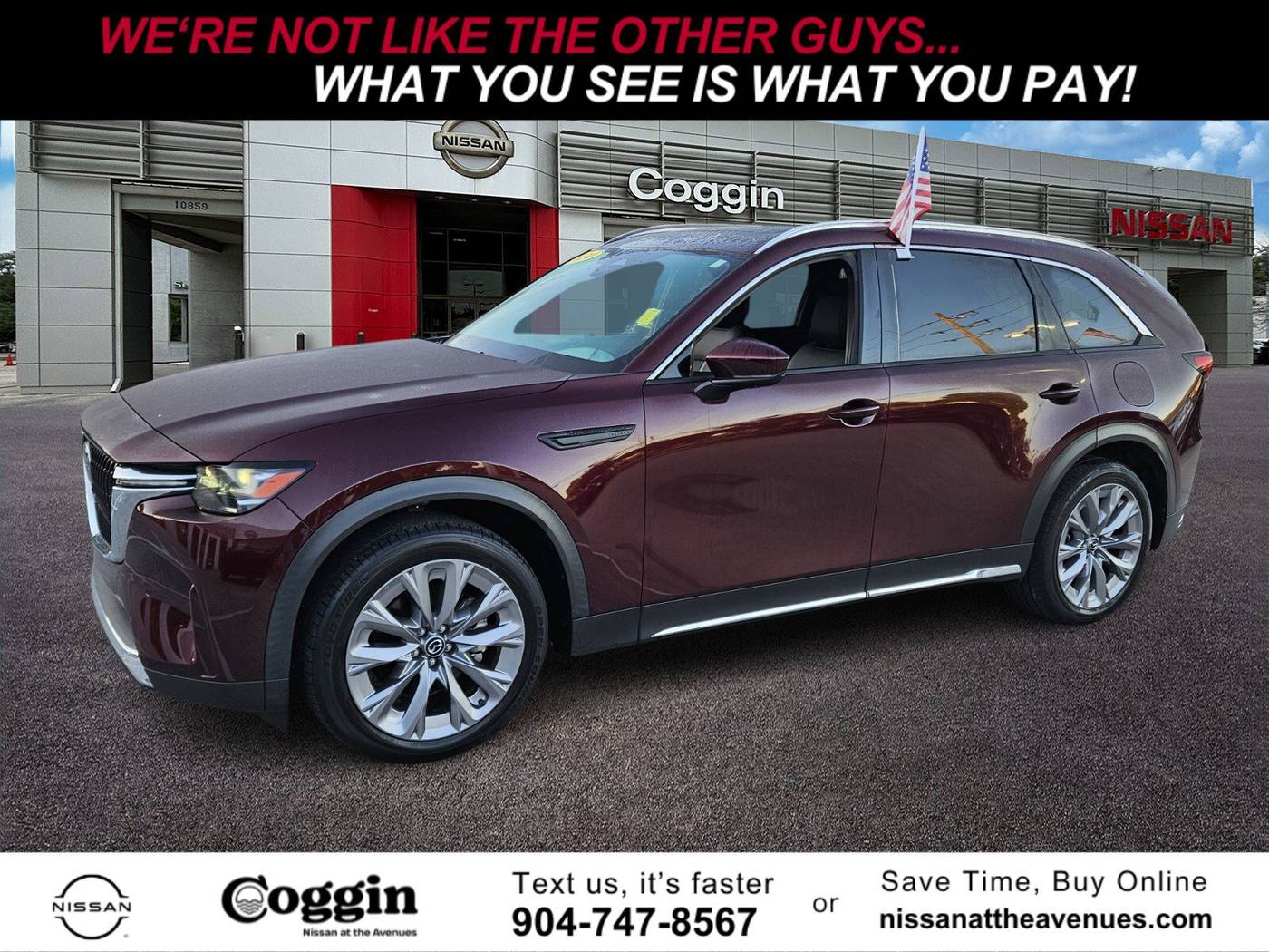 2024 Mazda CX-90 Premium Plus — SUV — 23,187 mi — Jacksonville, FL