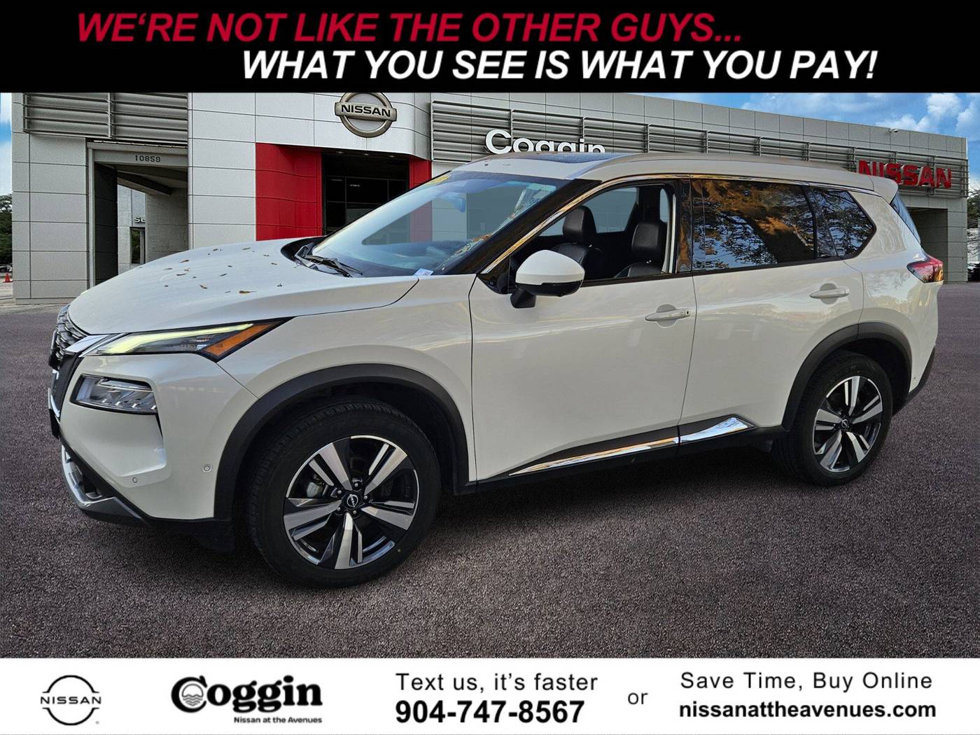 2023 Nissan Rogue SL — SUV — 59,779 mi — Jacksonville, FL