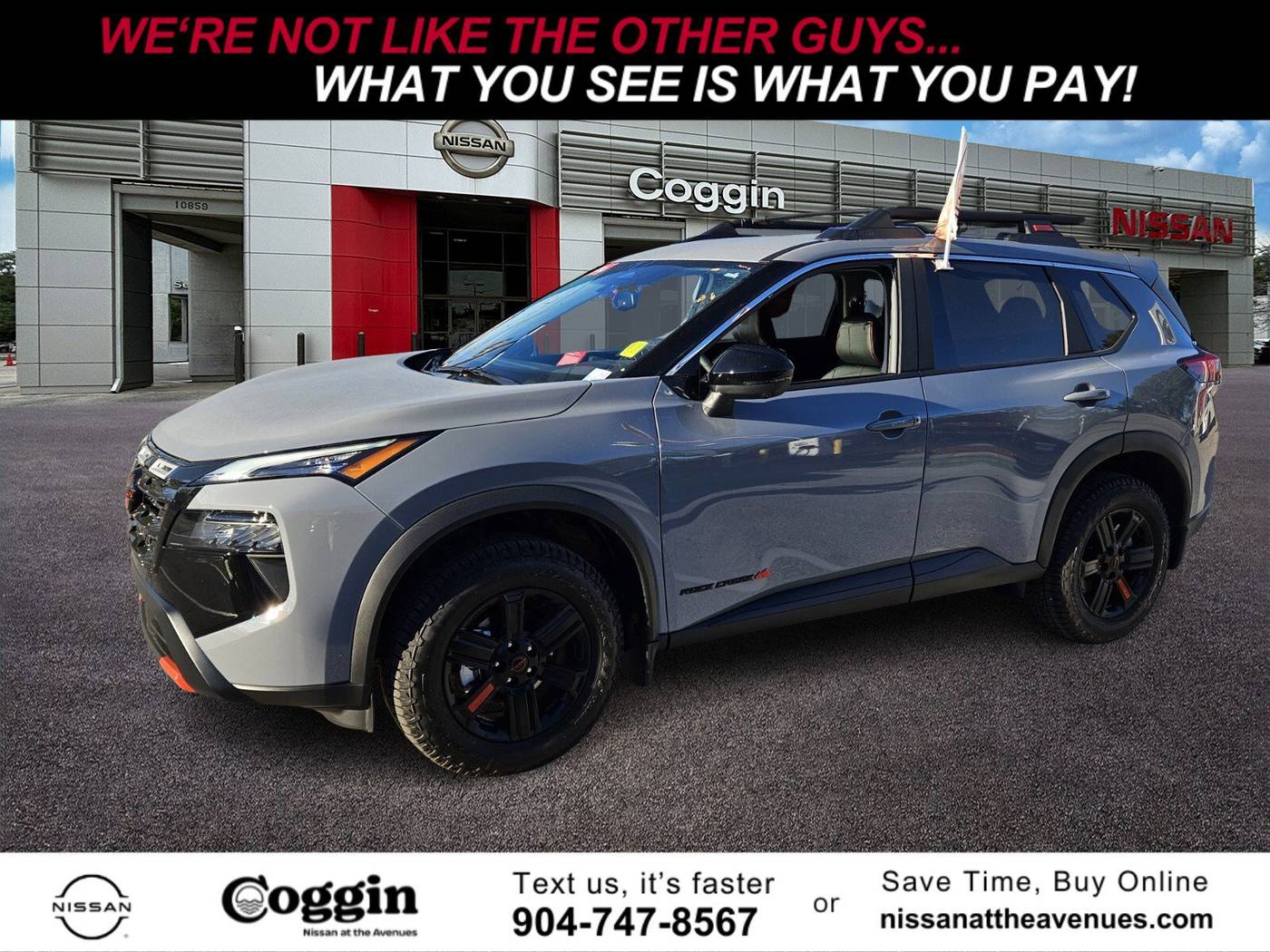 2025 Nissan Rogue Rock Creek — SUV — 48 mi — Jacksonville, FL