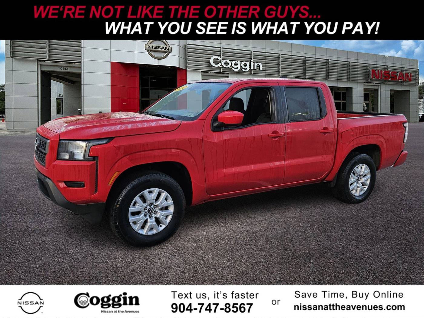 2022 Nissan Frontier SV — Pickup Truck — 33,392 mi — Jacksonville, FL