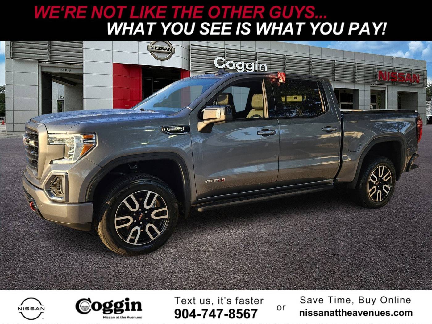 2021 GMC Sierra 1500 AT4 — Pickup Truck — 64,935 mi — Jacksonville, FL