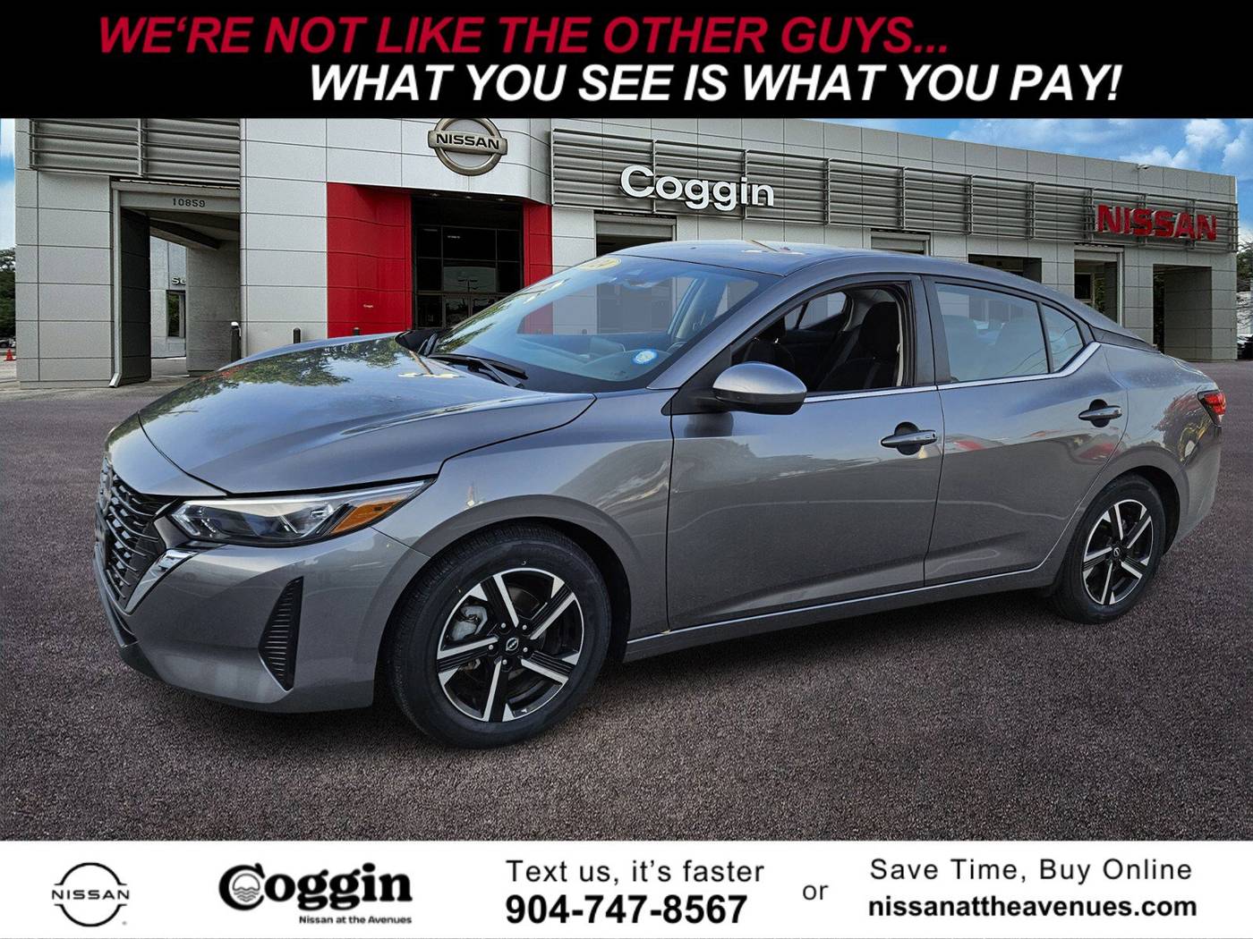 2024 Nissan Sentra SV — Sedan — 30,370 mi — Jacksonville, FL