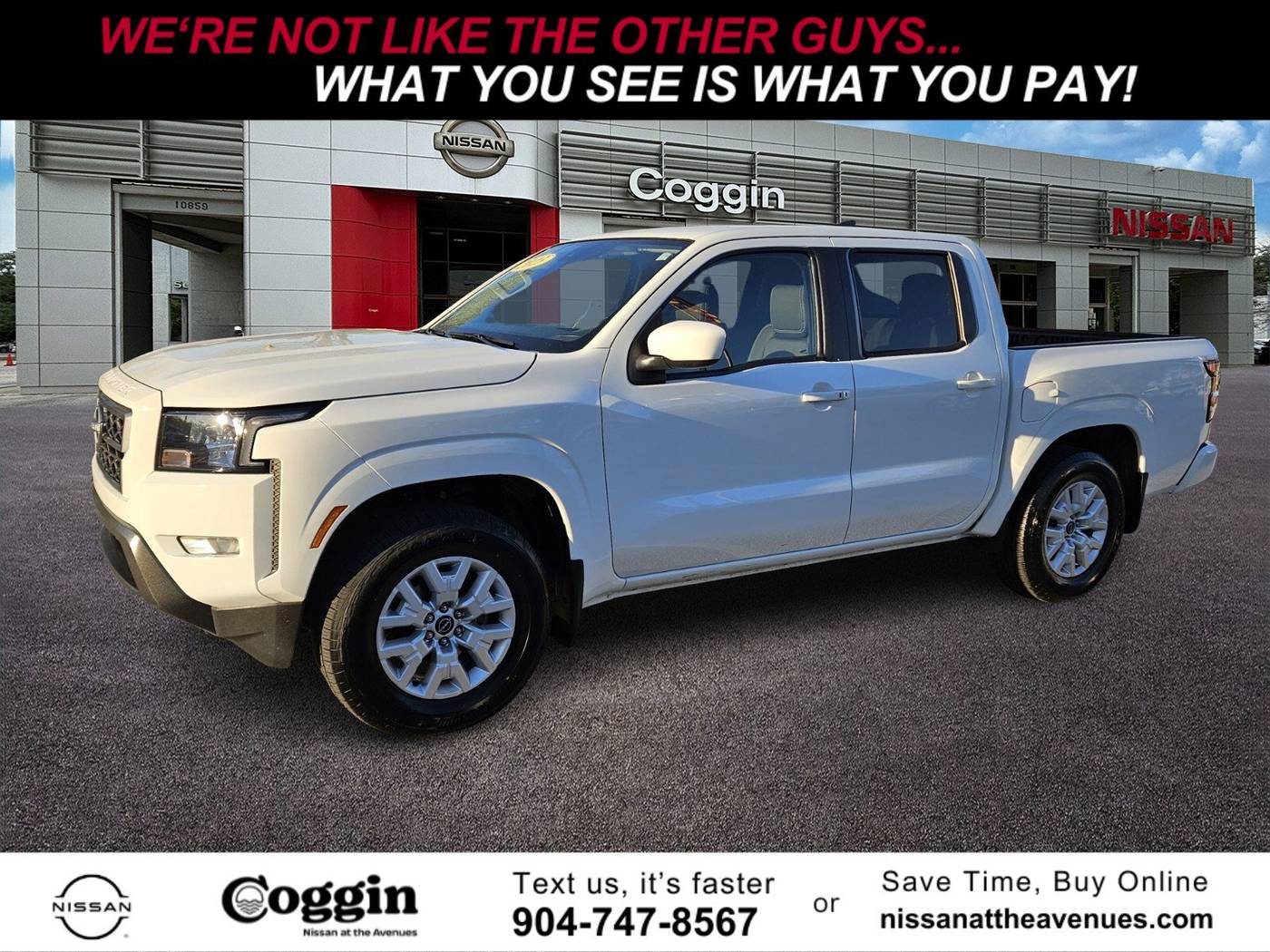 2023 Nissan Frontier SV — Pickup Truck — 45,354 mi — Jacksonville, FL