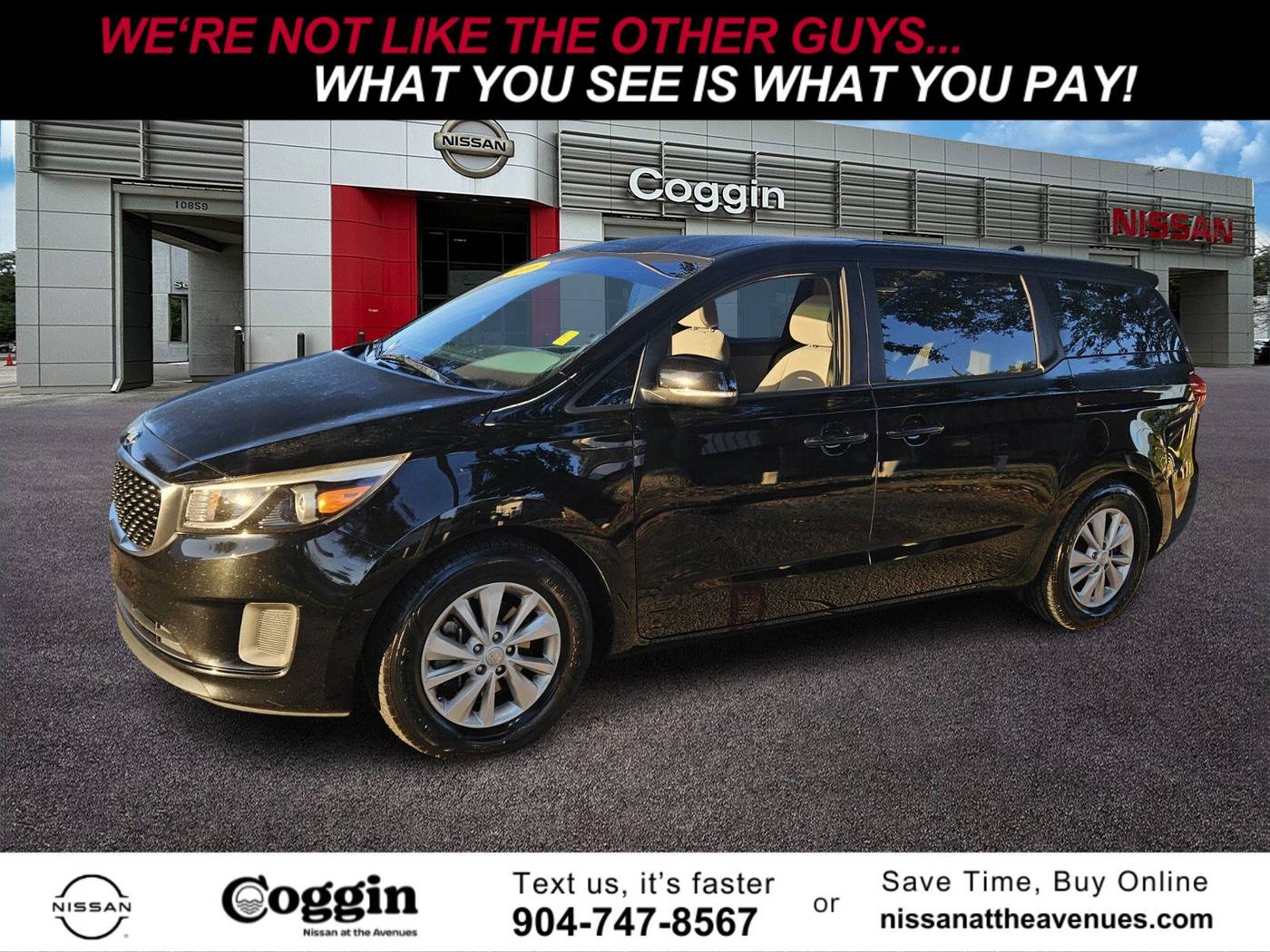 2017 Kia Sedona LX — Minivan — 136,457 mi — Jacksonville, FL