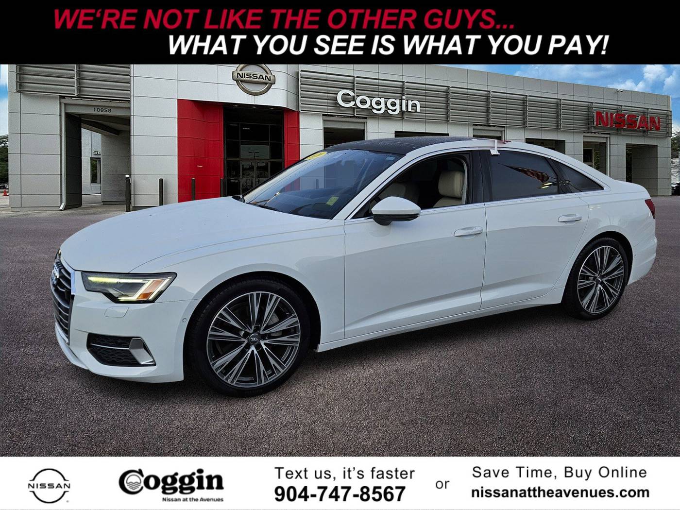 2020 Audi A6 Premium Plus — Sedan — 69,641 mi — Jacksonville, FL