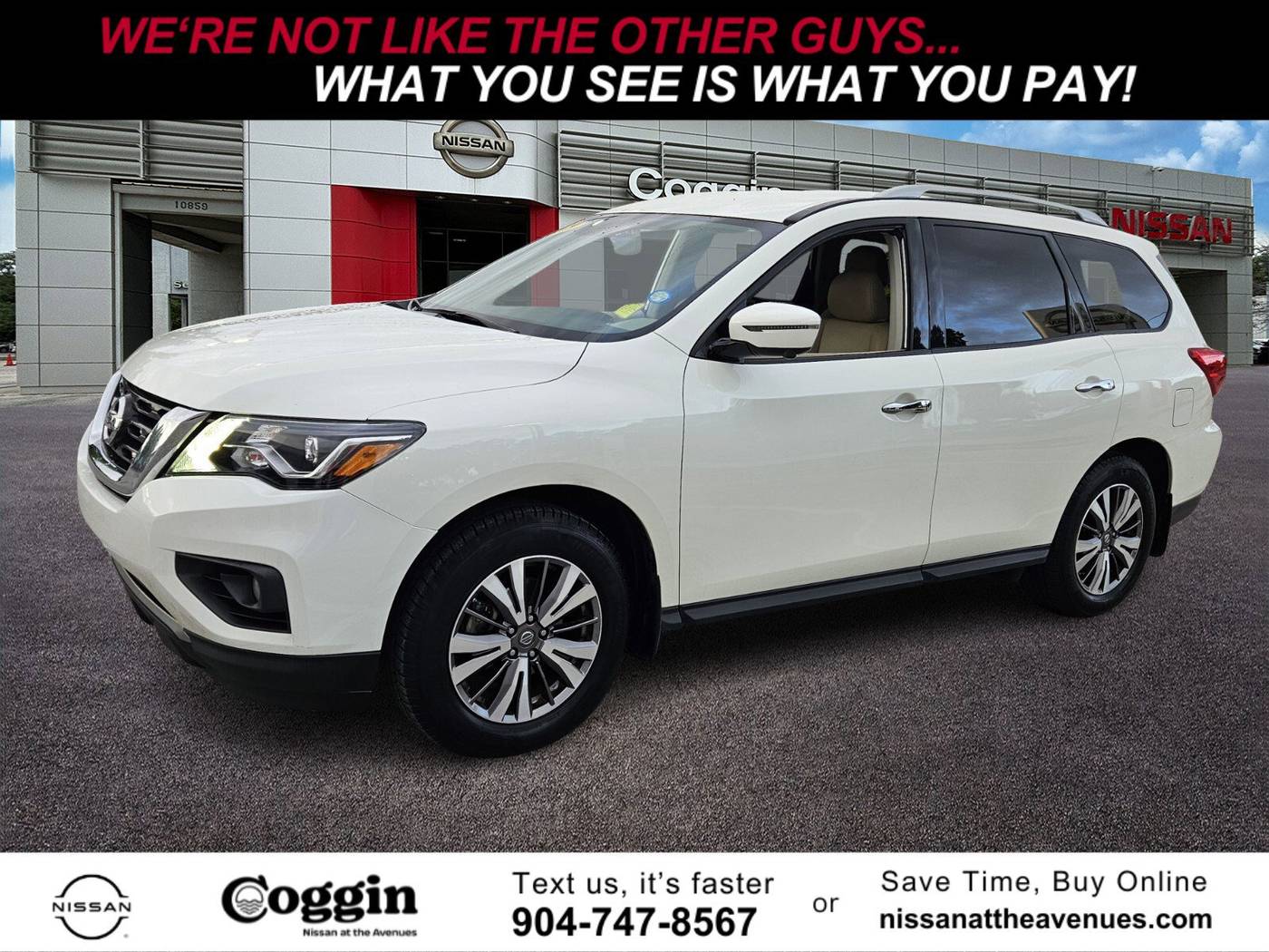 2019 Nissan Pathfinder SL — SUV — 112,339 mi — Jacksonville, FL
