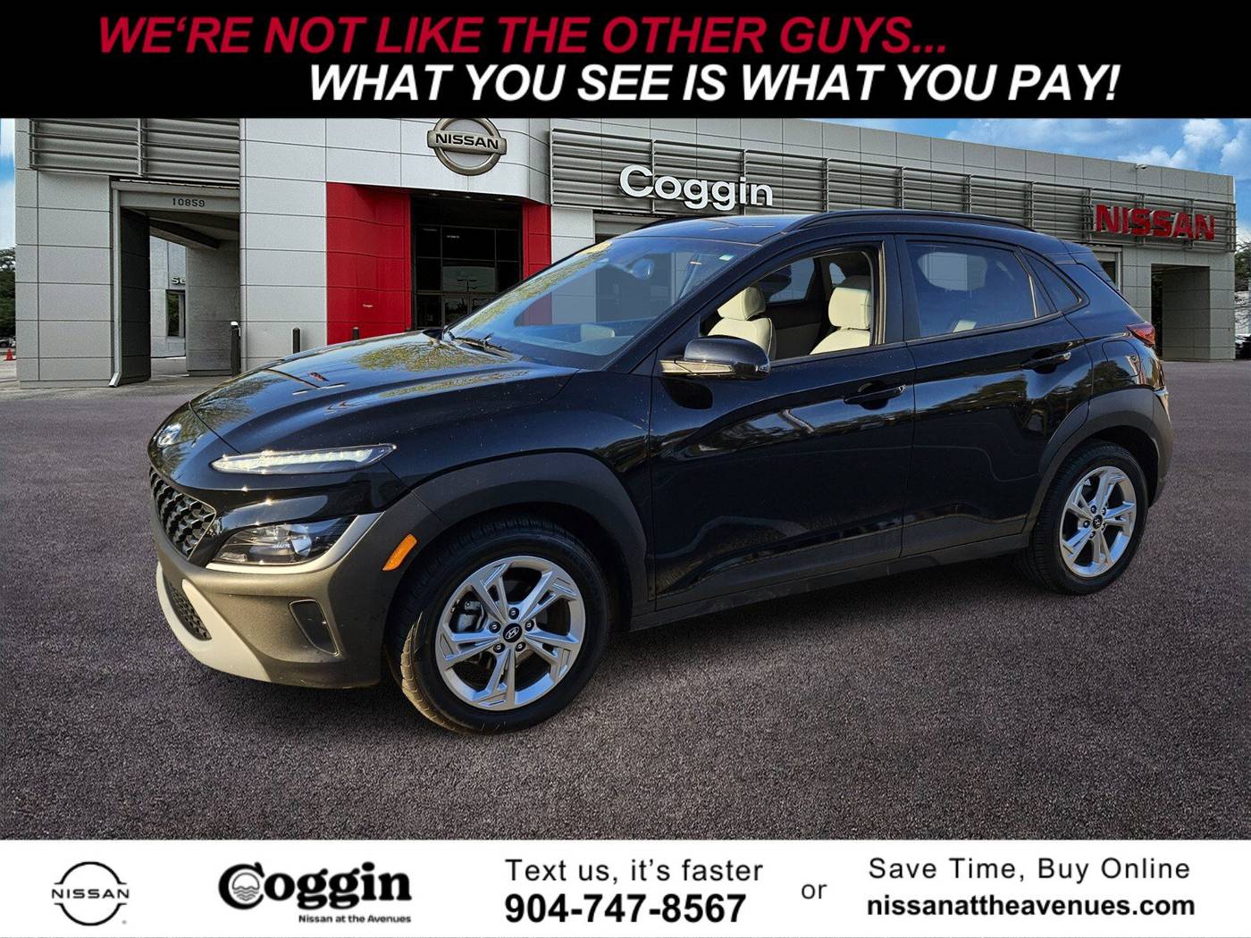 2023 Hyundai Kona SEL — SUV — 33,908 mi — Jacksonville, FL